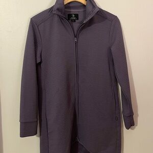 Like New MPG Purple Full-Zip Jacket Sz Sm